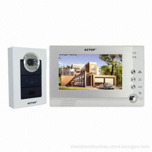 Home Security TCP IP Building Video Intercom System with CMOS Image Sensor, Easy to Install